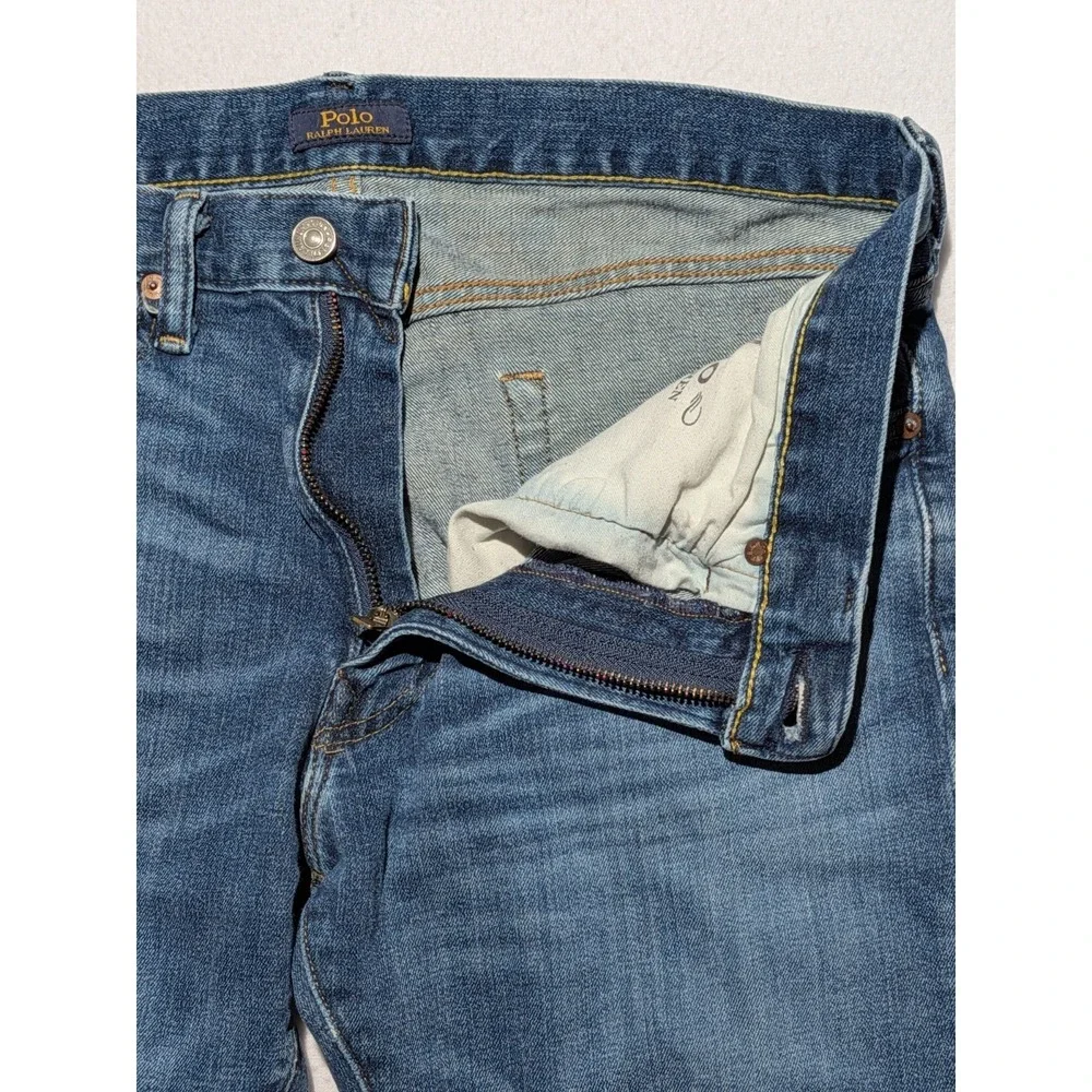Polo Ralph Lauren Sullivan Slim Jeans Mens 32x31 Blue Stretch Denim‎